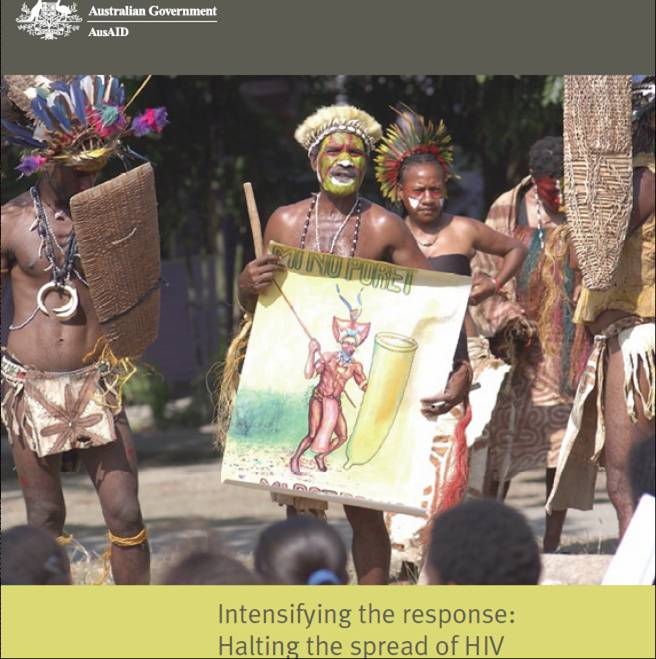 Anglicare STOPAIDS theater group, Papua New Guinea