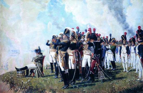 Napoleon on the Borodino Heights