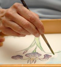 Paintbrush in hand